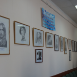 Выставка творческого рисунка студентов отделения ДПИиНП.