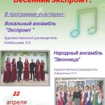 Профориентационный концерт в ДШИ п. Межозёрный Челябинской области