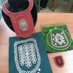 Мастер класс по изготовлению нагрудного украшения в современной интерпретации с элементами техники фриволите.